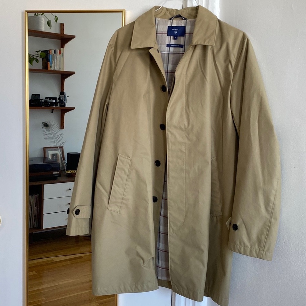 Gant Tan Raincoat